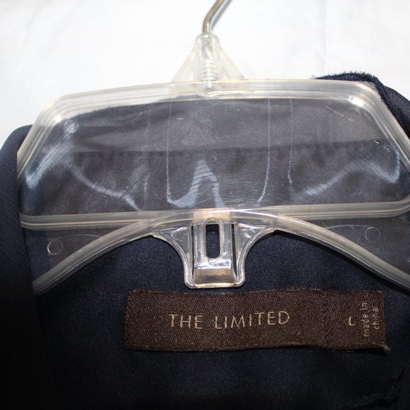 Navy Ruffled Blouse - Picture 4 of 4